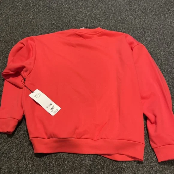 Alo Accolade Crewneck Sweatshirt, Candy Red, M - Picture 6 of 6